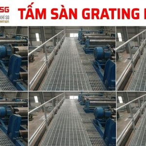Tấm sàn grating mạ kẽm