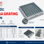 Kích thước nắp hố ga tiêu chuẩn