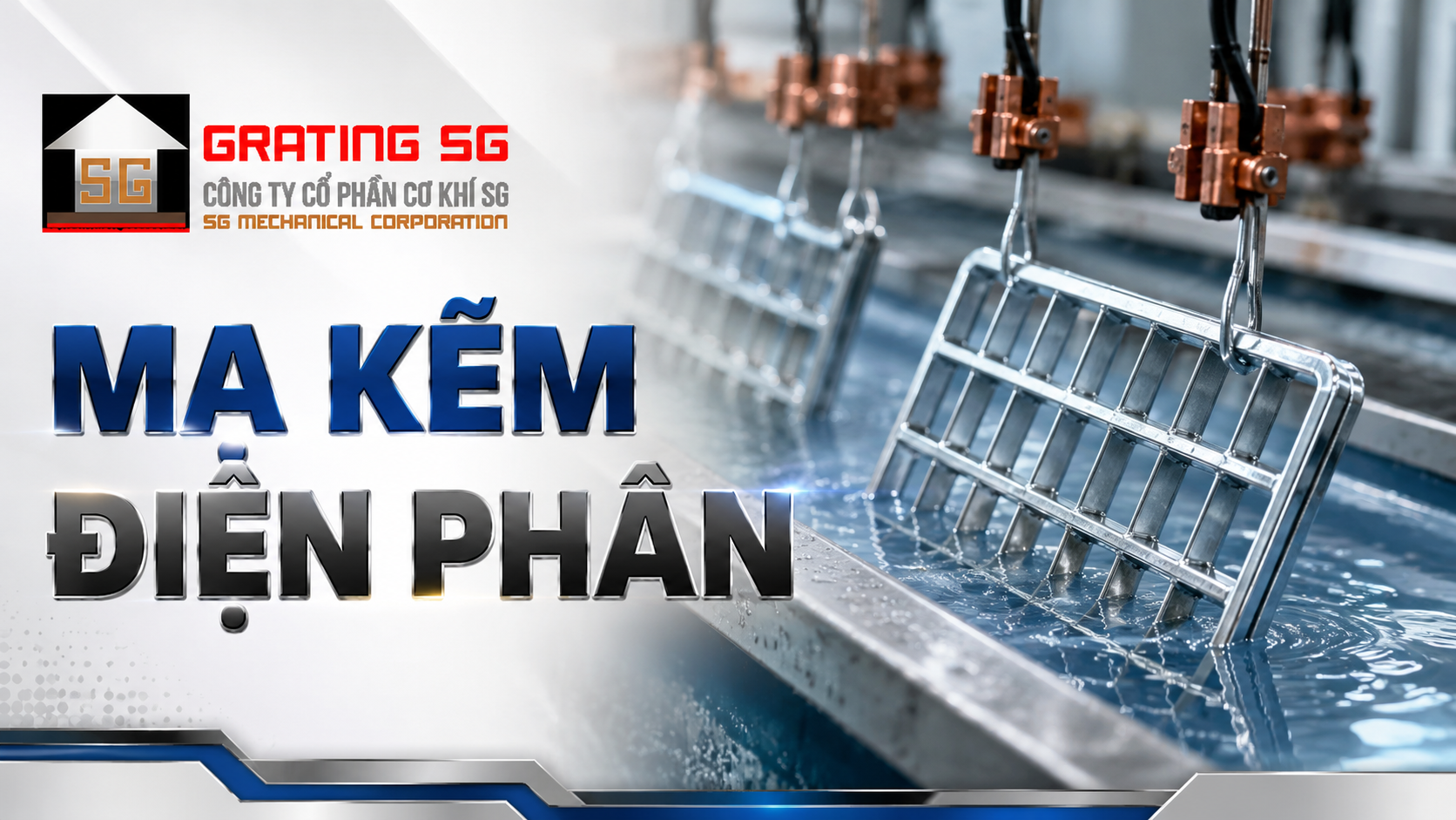 Mạ kẽm điện phân Mạ kẽm điện phân